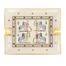 Hermes porcelain ashtray - hermes,