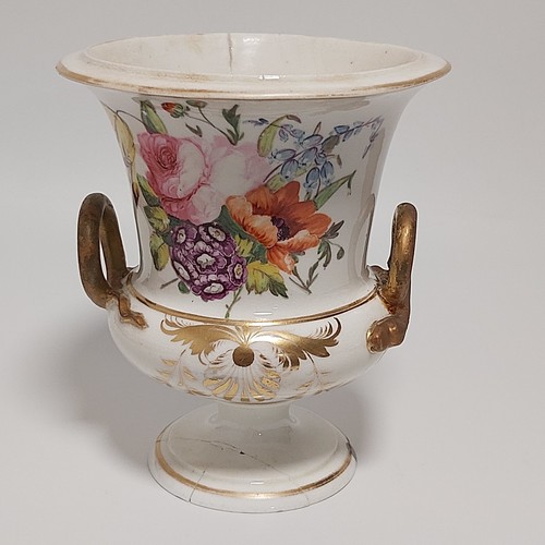 Antique derby porcelain snake - porcelain,