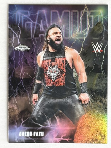 Jacob fatu 2026 topps - jacob, chrome