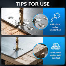 Twist Drill Bits Set, 60 Piece