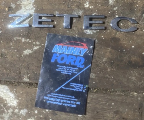 Ford zetec badge lettering - ford,