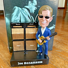 2013 JOE BONAMASSA Les Paul Goldtop Guitar MARSHALL Amp Collectible BOBBLEHEAD