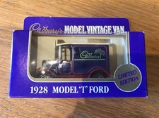 Toy Car Cadburys 1928 Model T Ford Limited Ed Diecast Collectable Lledo Boxed ra