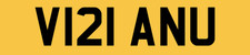 VIVIAN U NUMBER PLATE