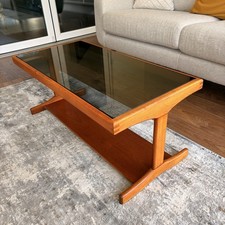 Plan style teak coffee - plan,