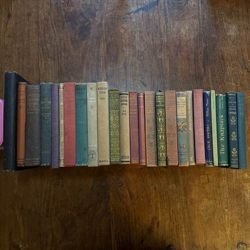 50cm vintage antique books - 50cm,