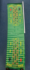 K&C London 6'/1.8m x 18"/46cm Plastic Roulette Mat Casino Collectable GWO GC