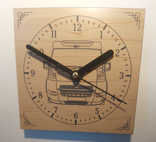 Burstner motorhome clock - motorhome,