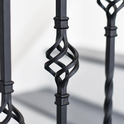Black double basket metal - double,