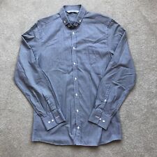 Neil Barrett Men’s Slim Fit Button Down Dogtooth Shirt Black White Size S