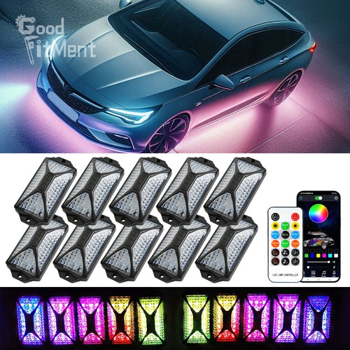10x led rock - light, underglow