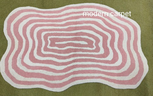Modern wavy irregular - wavy, rug