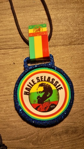 Rasta art necklace - art,