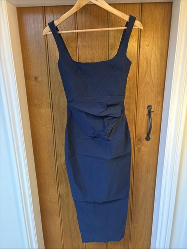 Blue dress vesper - by,