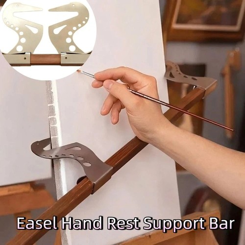 Set easel hand rest support - 1,