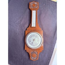 Antique Edwardian Oak Banjo