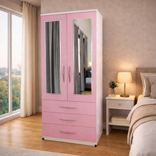Pre-Assembled 2 Door Mirrored