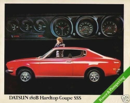 Datsun nissan bluebird 180b - nissan,