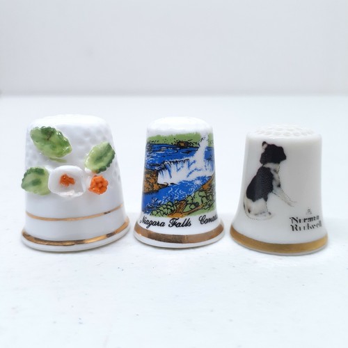 Thimbles fine bone - fine, china