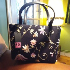 Tula, T2 Black Handbag, New