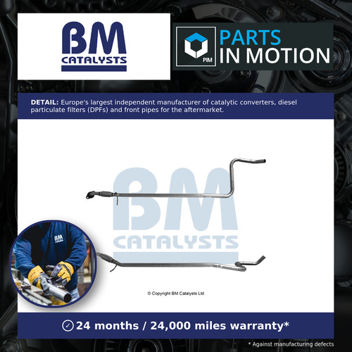 Exhaust pipe centre - exhaust,