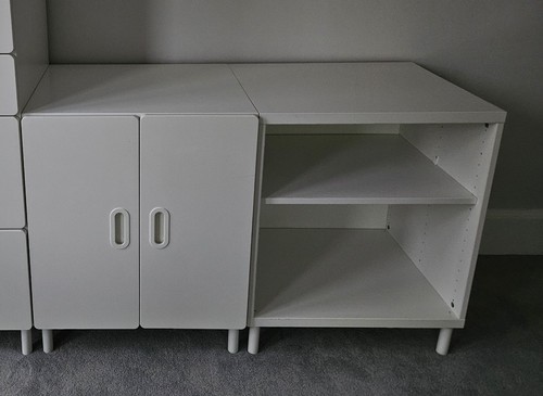 Ikea white children stuva - white,