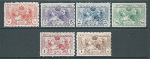 Spain 1907 set - of,