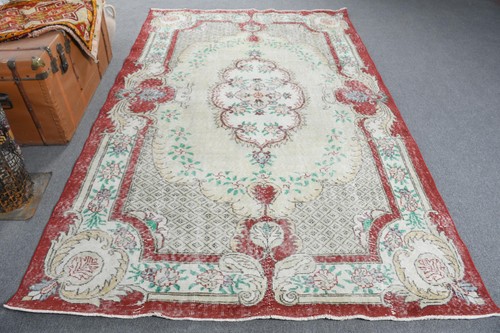Vintage rug large 7x9 - vintage, rug,