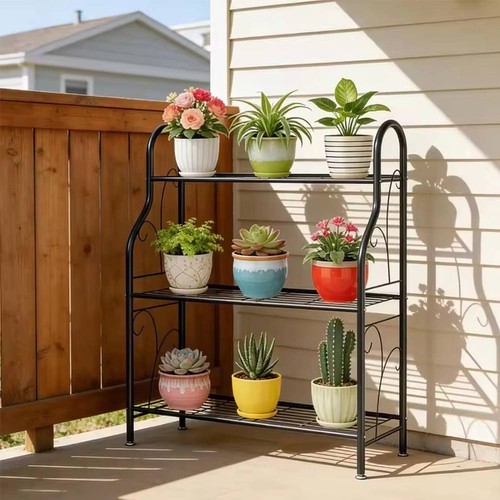 Tier metal plant stand - tier,