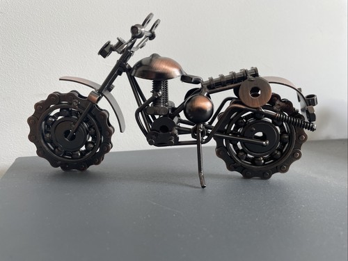 Motorbike ornament made - ornament, from