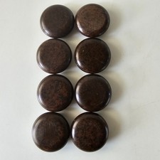 8 Vintage Mottled Art Deco