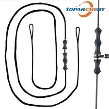 43"~70" Bow String +Finger Guard Archery Bow String for Recurve/Long Bow Hunting