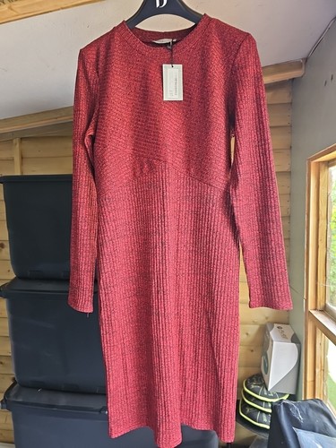 Oasis ribbed mini - mini, dress