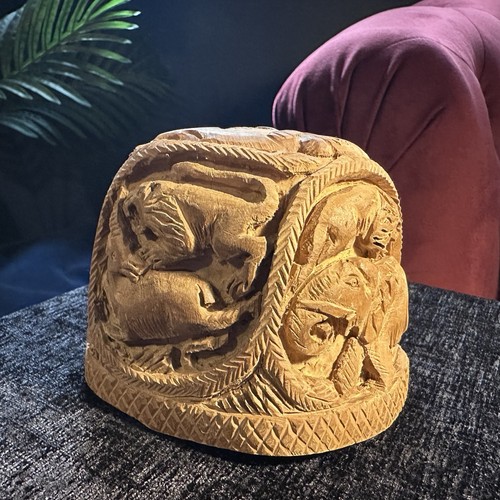 Vintage african hand - hand, carved
