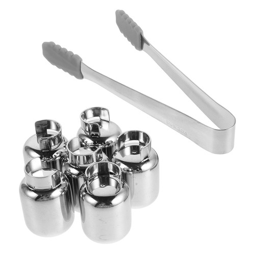 1set 4pcs stainless steel - stainless,