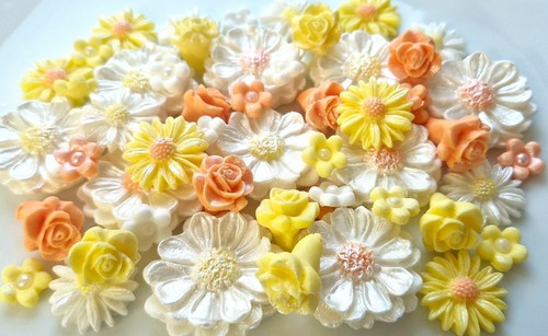 Spring edible fondant - spring,