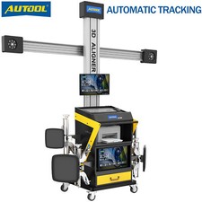 3D 4 Wheel Alignment Machine Liftable W/ Dual-Screen Printer For Two-Post Lifts