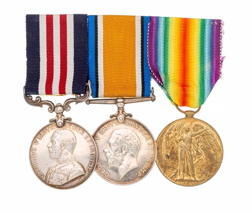 Ww1 british military medal - ww1,