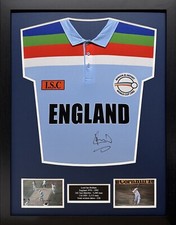 FRAMED LORD IAN BOTHAM SIGNED