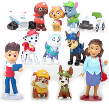 12pcs Dogs Paw Patrol Action