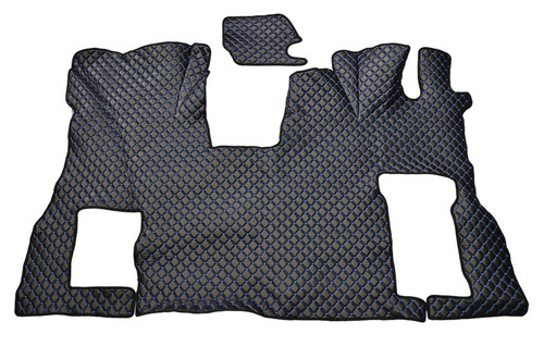 Black blue stitches eco - w/,