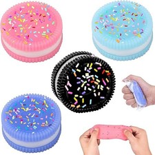 4PCS Biscuit Squishy Fidget