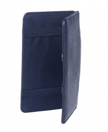 Grained puzzle wallet navy - grained,