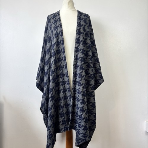 Jigsaw houndstooth grey - grey, navy