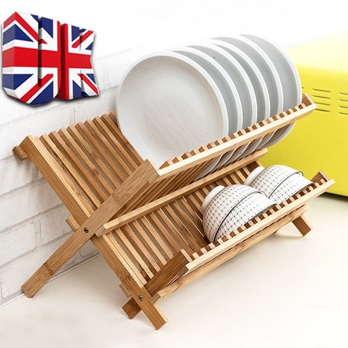 Tier bamboo dish drainer - 2,
