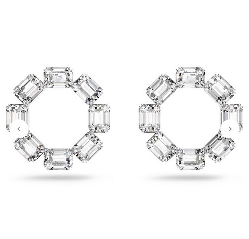 Swarovski earrings white - swarovski,