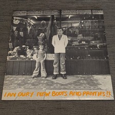IAN DURY New Boots and Panties!! Original 1977 UK Vinyl LP SEEZ 4 EX/EX