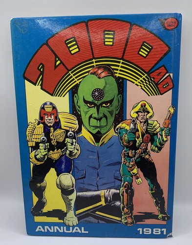 Vintage 2000ad annual - vintage, 1981