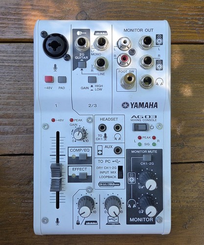 Yamaha ag03 audio - ag03,