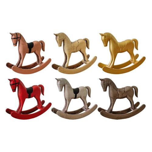 Rocking horse statue tabletop - horse,